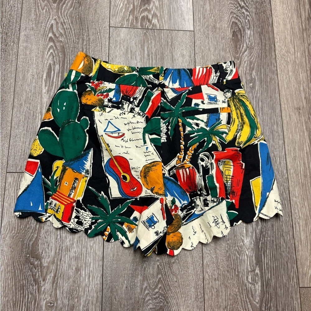 J crew colorful Patterned Women Shorts - Picture 5 of 13